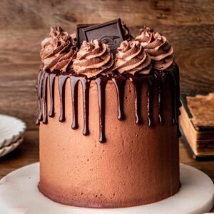Chocolate birthday cake